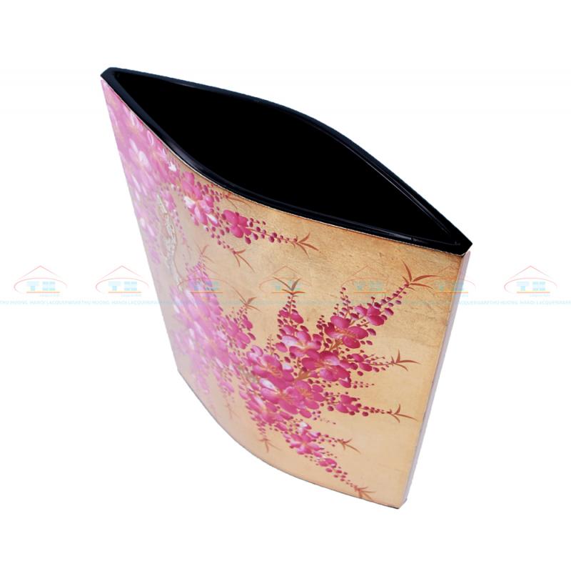 Lọ hoa dẹt Đào
