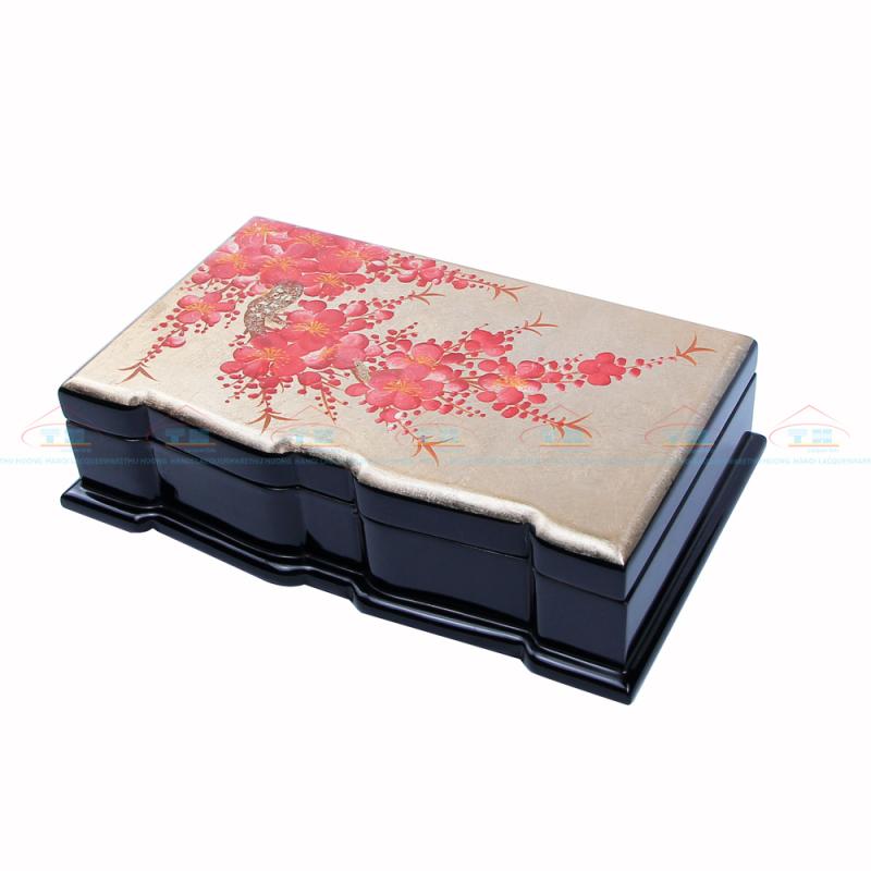 Hộp lượn sóng 11x19 đào