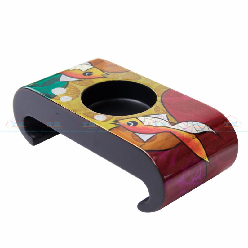 Nến 1 lỗ cong Cá