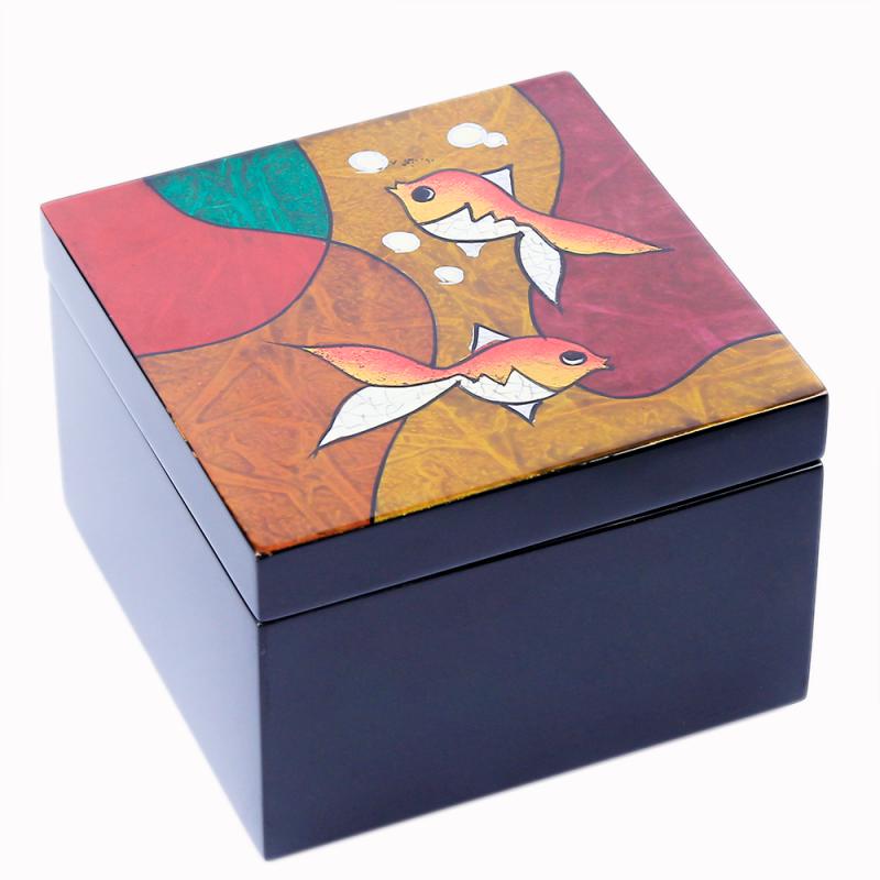 Hộp vuông 12x12 h8 cá