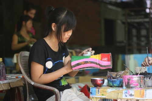 Quy trình vẽ tranh sơn mài